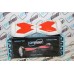 Razor Blade - White Red 6.5 Inch